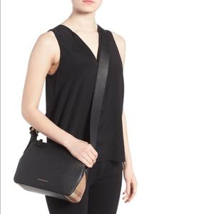 Burberry Helmsley house check leather